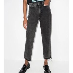 Paige Sarah Straight Ankle Priscilla Destructed